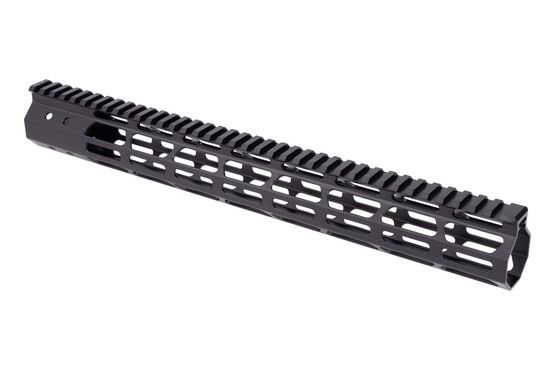 FM Products 15" Ultra Light M-LOK AR-15 Handguard with hardcoat anodized finish